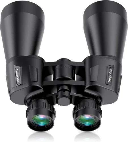 Miniatura 11 de Sogries Prismáticos de 10 x 50 para adultos, prismáticos de alta potencia para observación de aves de larga distancia, IPX7, impermeable, totalmente