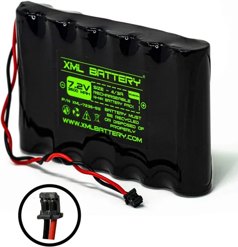 (1 paquete 6PH-H-4/3A3600-S-D22 7.2v 3600mAh Ni-MH DSC IMPASSA 9057 SCW-9057 SCW-9055 Sistema de seguridad inalámbrico con batería