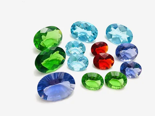 Miniatura 3 de E10608L Classic Mt St Helens Green Helenita May Birthstone Pendientes colgantes de plata esterlina
