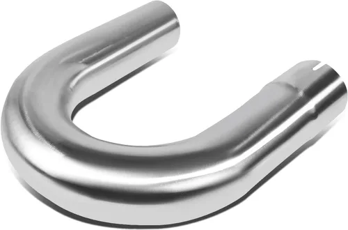 Miniatura 7 de DNA MOTORING ZTL-PP-30-0-RAW Tubo de escape recto de 18 pulgadas para bricolaje, 3 pulgadas de diámetro exterior, ajuste universal, acero suave