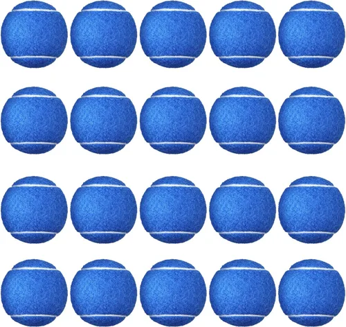 Miniatura 10 de Vinsot Paquete de 24 pelotas de tenis a granel, pelotas de presión estándar para entrenar jugadores principiantes jóvenes, pelota de ejercicio