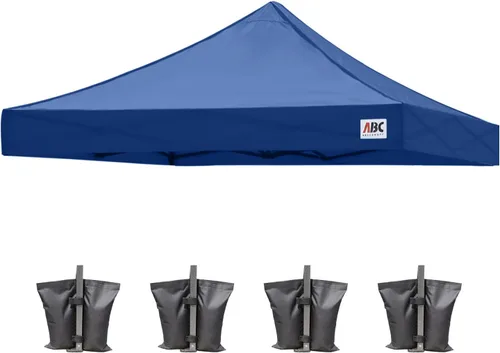 Miniatura 45 de ABCCANOPY - Toldo de repuesto para carpa desplegable (10x10 pies, beige)