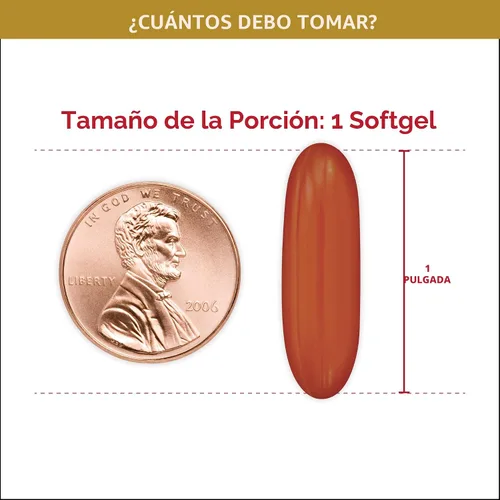 Miniatura 5 de Qunol Ubiquinol CoQ10 cápsulas blandas de 200 mg, potente antioxidante para la salud cardíaca y vascular, esencial para la producción de energía