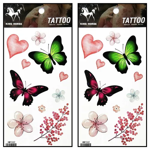 Miniatura 11 de Tatuajes 2 hojas de fantasía ángel águila pájaro alas temporales tatuajes adhesivos falsos cuerpo brazo pecho hombro tatuajes para adolescentes, 32.