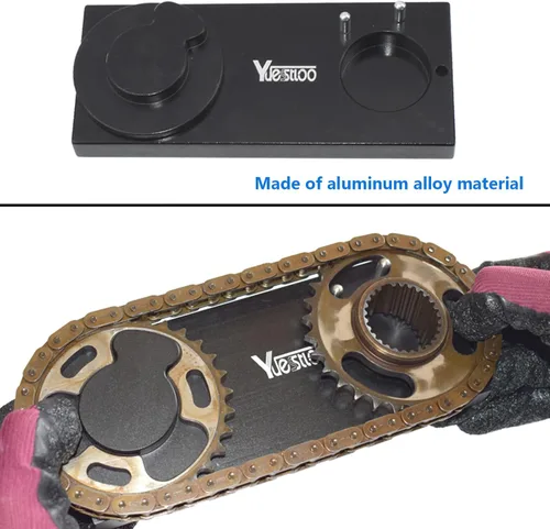Miniatura 7 de Kit de herramientas de bloqueo de alineación de árbol de levas Double Vanos, compatible con BMW M52, M52TU, M54, M56, 325i, 325xi, 325Ci, 330i, azul