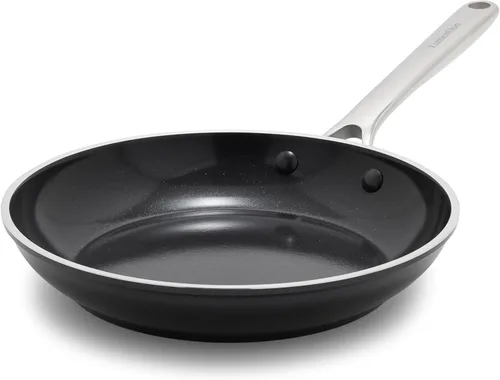 Miniatura 15 de Orfeo - Juego de utensilios de cocina antiadherentes de 10 piezas, fabricado en Italia, ollas y sartenes de cerámica de diamante sin PFAS, listas