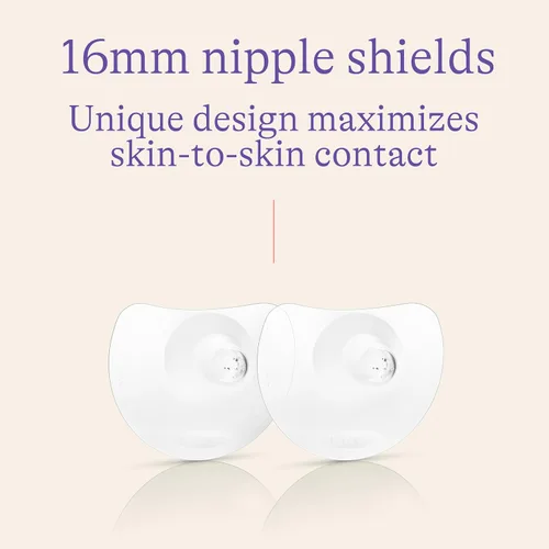 Miniatura 4 de Lansinoh Protectores de pezón de contacto para madres lactantes, ultrafinos, suaves y flexibles, de silicona de grado médico, diseñados para pezones