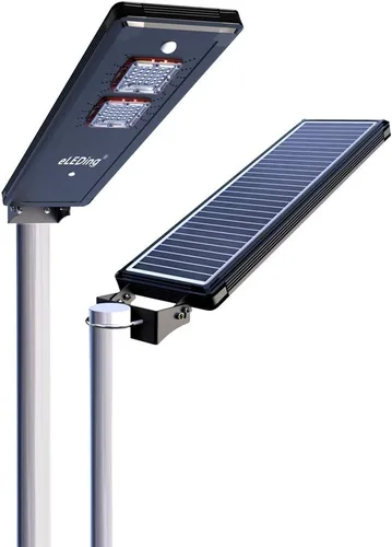 Miniatura 10 de Energía solar del anochecer al amanecer de aluminio negro al aire libre integrado LED AI-SSmart Sensing 1600 lúmenes CREE Area Path Luz