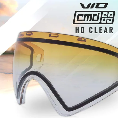Miniatura 2 de Bunker Kings CMD/Virtue VIO - Lentes térmicas de repuesto para paintball, se adapta a CMD, contorno, ascender, extender y XS HD Transparente