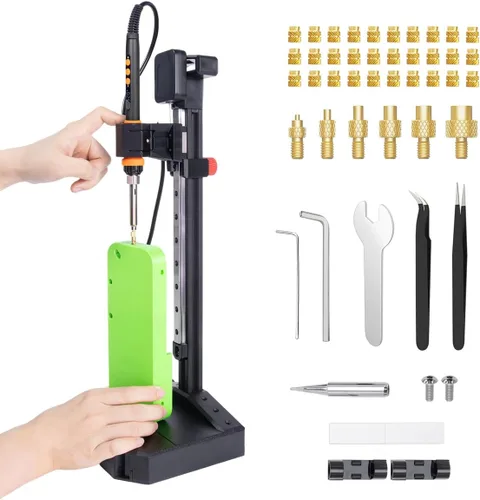 Miniatura 7 de Soldador Digital de 90W Herramienta para Insertos Termofijados con Puntas de Soldadura Adicionales, Puntas para Insertos Termofijados e Insertos
