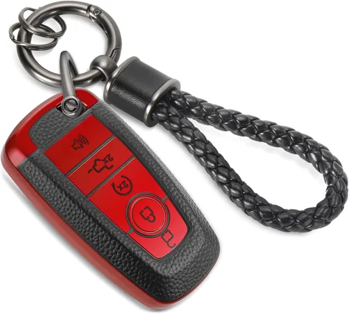 Miniatura 50 de Funda para llavero Buick con llavero de pulsera de circonita de moda, diseño de diamantes encantadores funda suave para Avenir Envision Encore Chevy