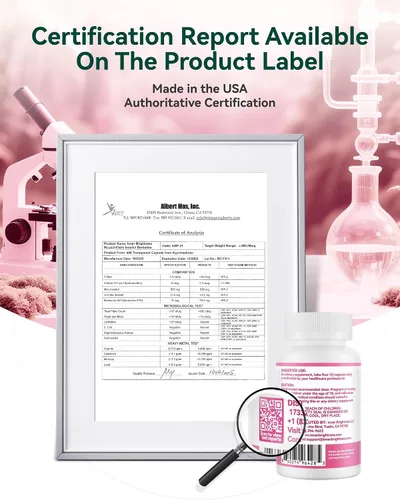 Miniatura 6 de Suplemento de inositol para mujeres, mio-inositol y D-Chiro inositol 40:1, bienestar reproductivo con berberina, MTHF folato y vitamina D3, apoya