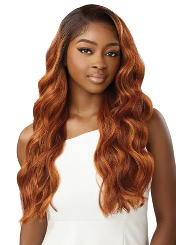Miniatura 6 de Outre Peluca de encaje frontal - Línea de cabello perfecta 13X5 - Elanor (OFF BLACK 1B)