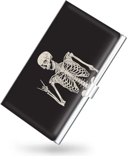 Miniatura 10 de Portafolios de Tarjetas de Visita, Impresión en Color para Hombres y Mujeres, Portafolios de Tarjetas de Negocios Ultradelgados de Metal, Árbol