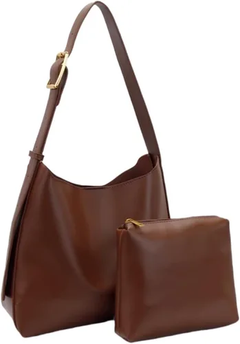 Bolso bandolera de piel sintética para mujer, bolsos cruzados de diseño para mujer, bolso de mano vegano grande retro con cartera