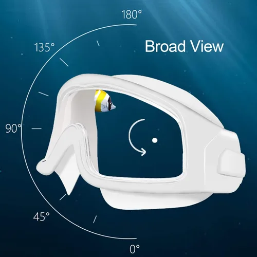 Miniatura 4 de Myopia - Gafas de natación antivaho sin fugas, marco grande, protección UV 100%