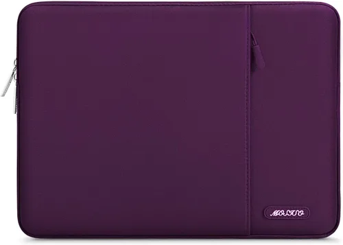 Miniatura 26 de MOSISO Funda vertical de poliéster con bolsillo para laptop de 15, 15.6 y 16 pulgadas, para computadora MacBook Pro 16 M4, M3, M2 y M1, HP, Acer