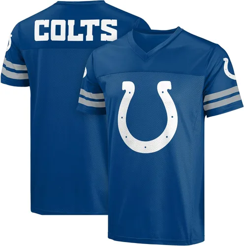 Miniatura 8 de FOCO NFL Camiseta para Hombre con Logo Oficial Wordmark para Día de Juego de Fútbol Americano Cuello en V (Miami Dolphins - Aqua)