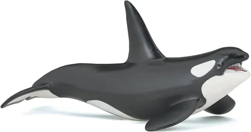 Papo - pintado a mano - figura - Vida Marina - Figura de ballena asesina-56000 - Coleccionable - Para Niños - Adecuado para Niños y Niñas - A partir