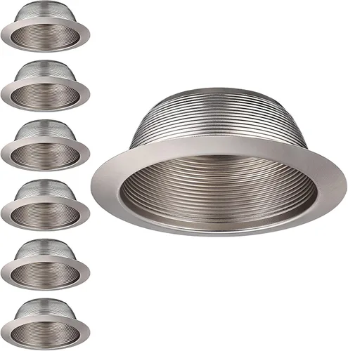 Miniatura 9 de TORCHSTAR Borde de luz integrado de 6 pulgadas, bronce aceitado de una pieza, Full Metal, para bombillas PAR30, PAR38, R30, BR30, BR40, para latas