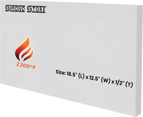 Miniatura 11 de SIMOND STORE Baffle de tablero de fibra de cerámica Englander de repuesto, 21 x 10 x 0.5 pulgadas, clasificación 2300F, BB-100210