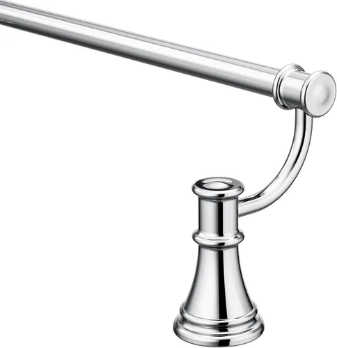 Miniatura 6 de Moen YB6424NL Belfield - Toallero de baño de 24 pulgadas, níquel pulido