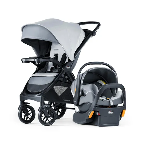 Miniatura 14 de Sistema de viaje Chicco Bravo Primo ClearTex Trio, cochecito plegable Chicco Bravo Primo con asiento de automóvil infantil Chicco KeyFit Max Zip