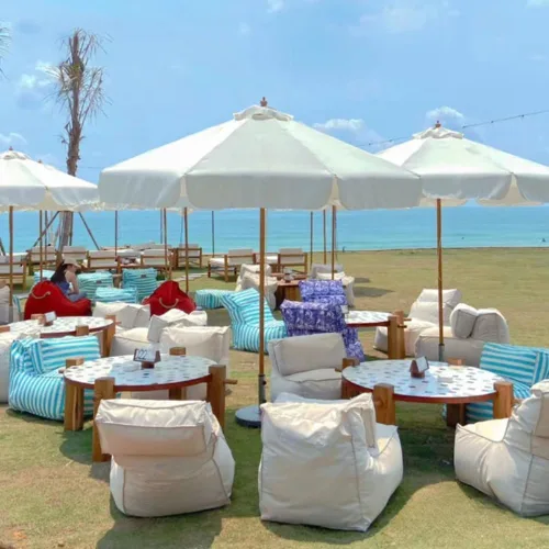 Miniatura 4 de Puf impermeable para silla, puf flotante para piscina, tumbona al aire libre, sin relleno, para piscina, flotante, sala de estar, playa, jardín