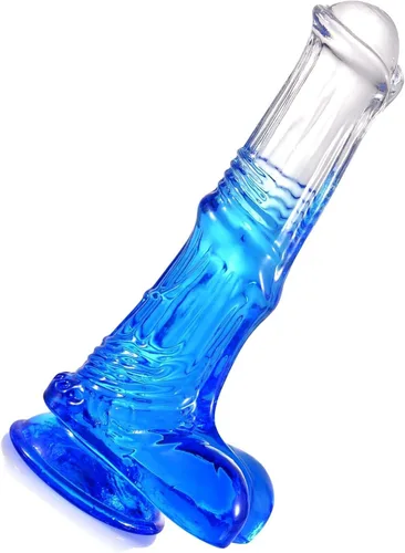 Consolador Coloful Fantasy de 7.3 pulgadas con ventosa, juguetes sexuales para adultos con ventosa para mujeres