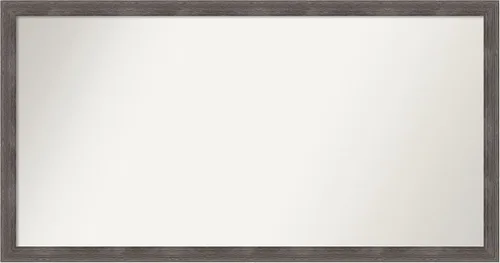 Miniatura 118 de Amanti Art Espejo personalizado, espejo de baño gris plomo a rayas, espejo de pared o espejo de tocador de baño sobre el fregadero