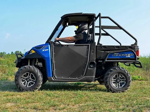Miniatura 4 de SuperATV Puertas de aluminio compatibles con Polaris Ranger XP 900 2013+, ver ajuste, resistencia extra, recubiertas en polvo, resistentes a