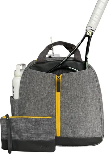 Miniatura 12 de AYRES Mochila de tenis – Amplia bolsa de tenis, pádel y pickleball para mujer Compartimento para raqueta de acceso rápido (para 2) Bolsa