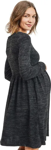 Miniatura 4 de HELLO MIZ Vestido de punto de maternidad con bolsillo para mujer