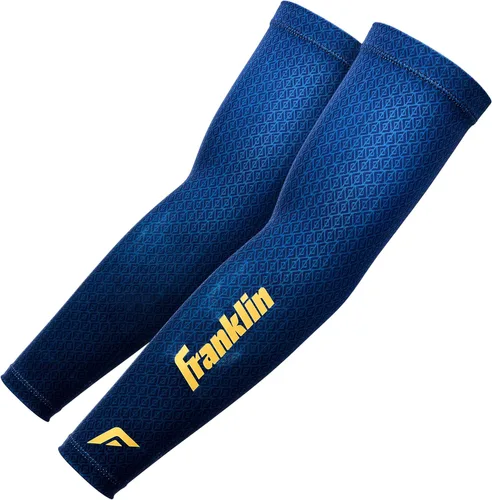 Miniatura 14 de Franklin Sports Mangas de compresión para brazo de béisbol y softbol para hombres y mujeres, varios tamaños