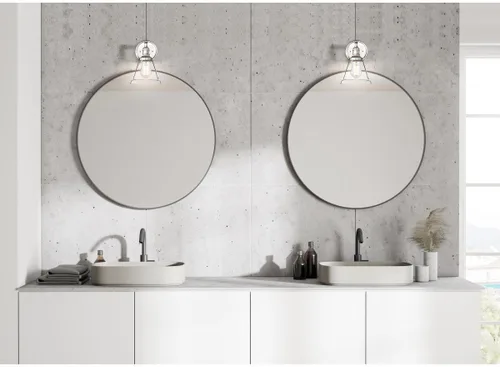 Miniatura 5 de Satco S21360 - Bombillas LED de filamento ST19 de 5 W, transparentes, 2700 K blanco cálido, 425 lúmenes, regulable, base media E26, regulable