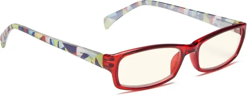 Miniatura 7 de Gafas de computadora de moda para mujer, diseño de patrones (azul, 0.00)