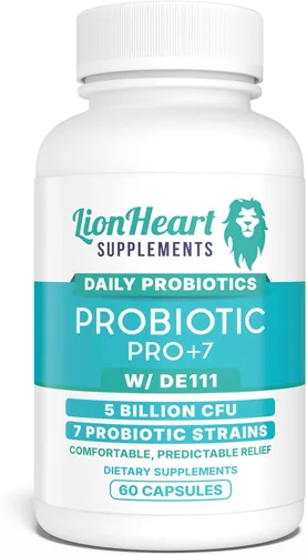 Probióticos para el alivio del estreñimiento y la salud intestinal – Apoya naturalmente el movimiento intestinal diario – Sin hinchazón – 60