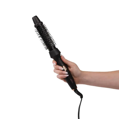 Miniatura 3 de Aria Beauty Cepillo térmico iónico – Herramienta de peinado caliente para golpes perfectos – No sopla aire – Cepillo redondo de cerámica – Diseño