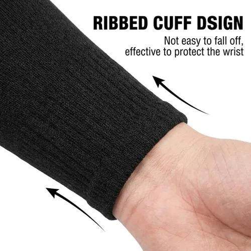 Miniatura 7 de Protectores de brazo para piel fina y moretones, mangas resistentes a cortes para hombres y mujeres, mangas de Kevlar, mangas de protección de nivel