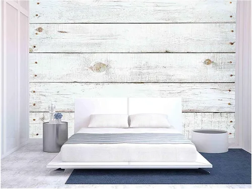 wall26 - Tablón de madera con fondo vintage en mal estado - Decoración de pared en lienzo - 66 x 96 pulgadas
