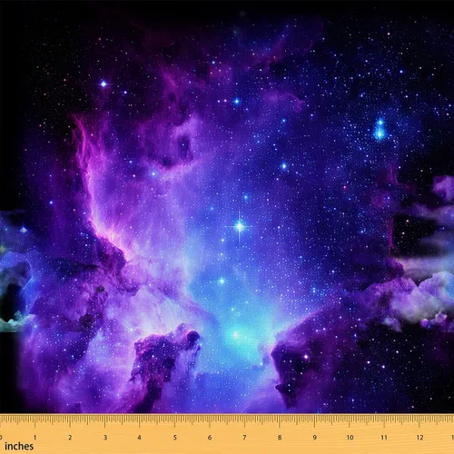 Miniatura 22 de Tela de tapicería Sun Moon para sillas, tela bohemia con constelación del espacio exterior para exteriores, por The Yard, tela decorativa de galaxia