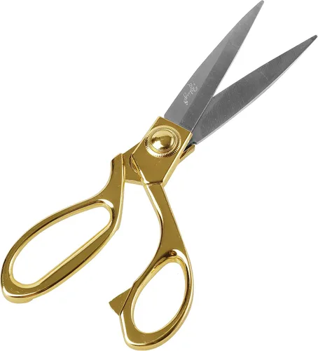 Miniatura 4 de eZthings®, tijeras resistentes tapizadas de 12" para cortes artísticos y confección de manualidades, tapetes.