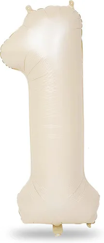 Miniatura 98 de Globo dorado champán con el número 5, globos de aluminio autoinflables grandes de 40 pulgadas del 0 al 9, globo de helio digital 5 dorado claro
