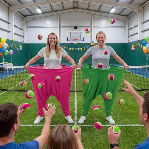 Miniatura 6 de Hollowfly Juego de pantalones de abuelita de primavera y Pascua, juego de pelota para lanzar y atrapar al aire libre para adultos, fiesta gigante