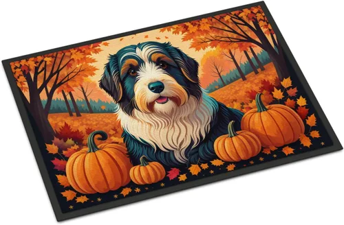 Miniatura 9 de Caroline's Treasures DAC1041MAT - Tapete de algodón de Tulear para puerta delantera, 18 x 27 pulgadas, para interiores y exteriores, para entrada