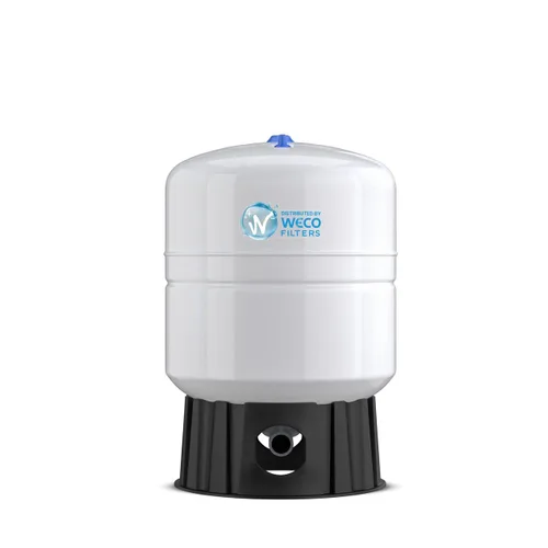 Miniatura 9 de Tanque de almacenamiento de agua a presión - Tanque de agua de ósmosis inversa con conexiones de acero inoxidable y válvula de bola - Sistema