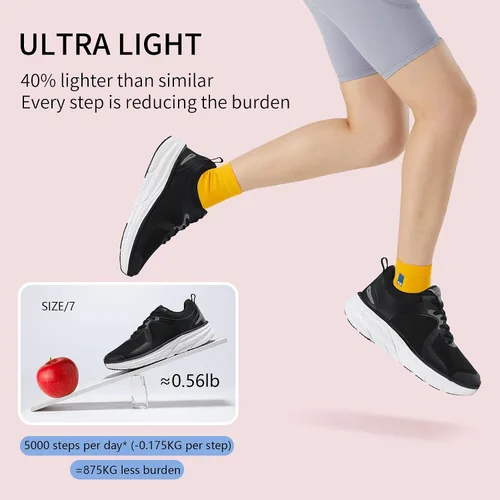 Miniatura 5 de OXOMOCA Wide Shoes for Men, Zero Drop Running Shoes Lightweight Breathable Neutral Cushioned Mens Wide Width Sneakers Tennis Wide Toe Box