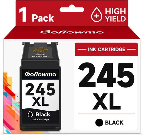 PG-245XL - Cartucho de tinta negra de repuesto para Canon 245XL 245 PG245 XL de alto rendimiento para PIXMA MG2525 MG3022 MX490 TS202 TS3322 TR4520