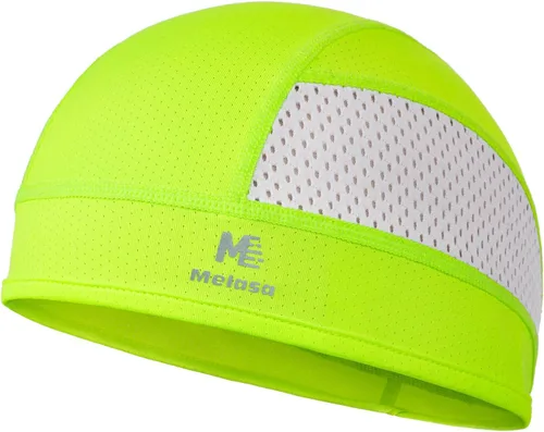 Miniatura 17 de MELASA Gorras de calavera refrescante, forro de malla ligera debajo del casco, ciclismo, motocicleta, casco duro para hombres y mujeres