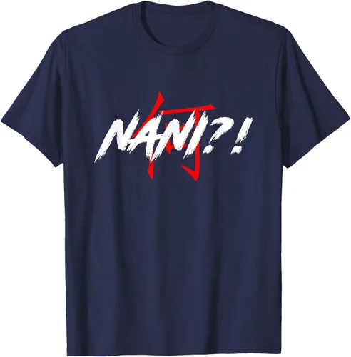 Miniatura 72 de Nani Meme Anime Japanese Camiseta, Negro, S